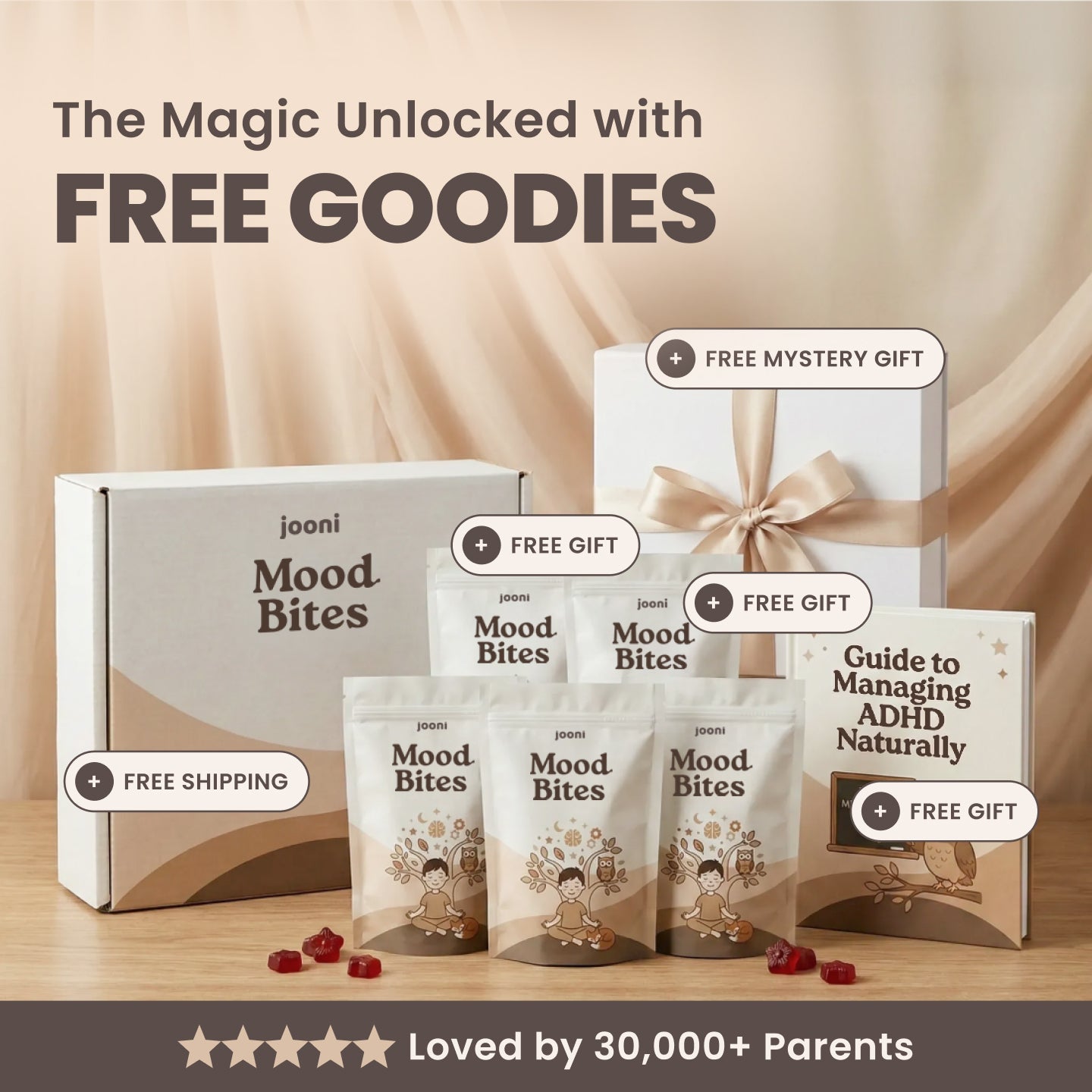 Mood Bites - Saffron Gummies for Kids